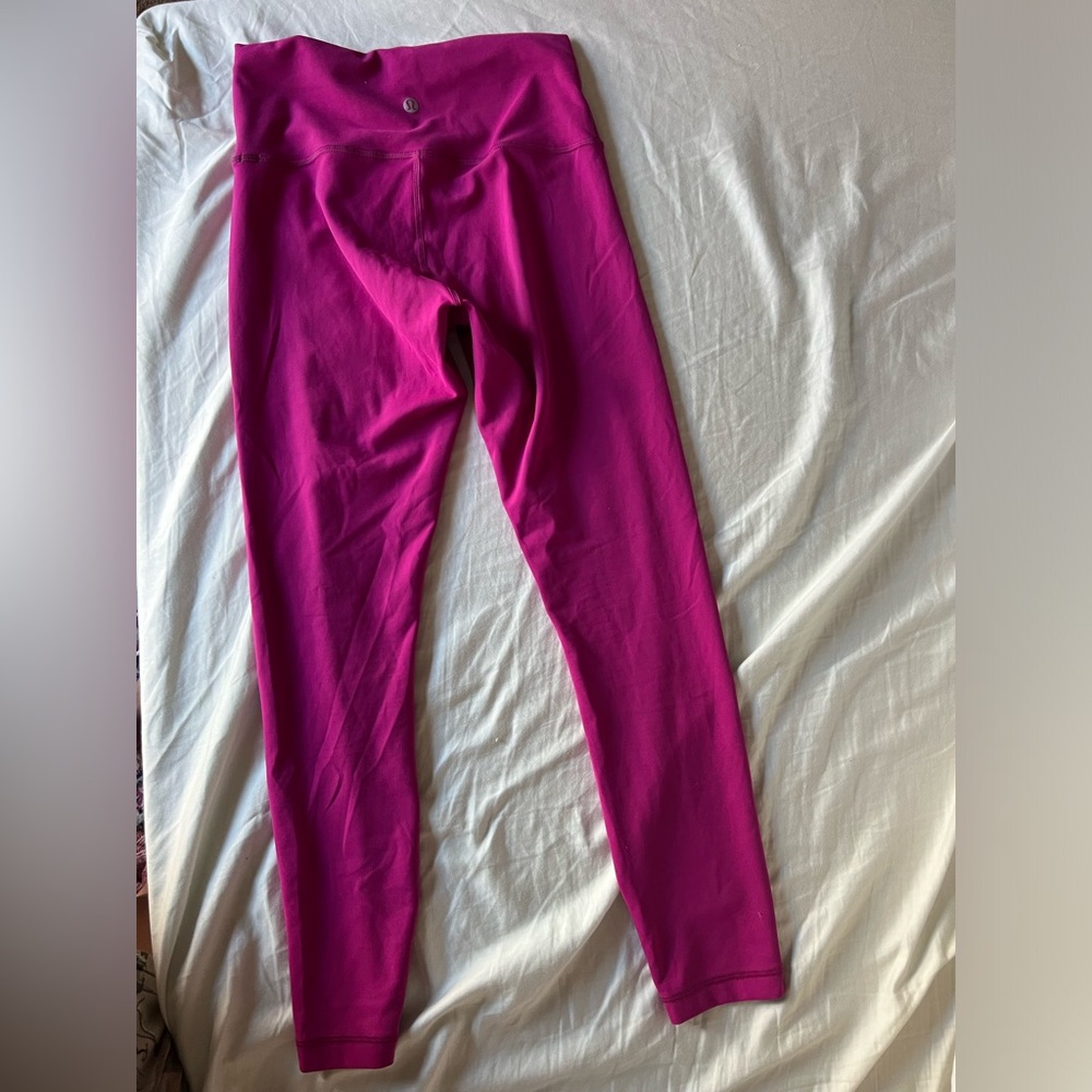 hot pink lululemon leggings